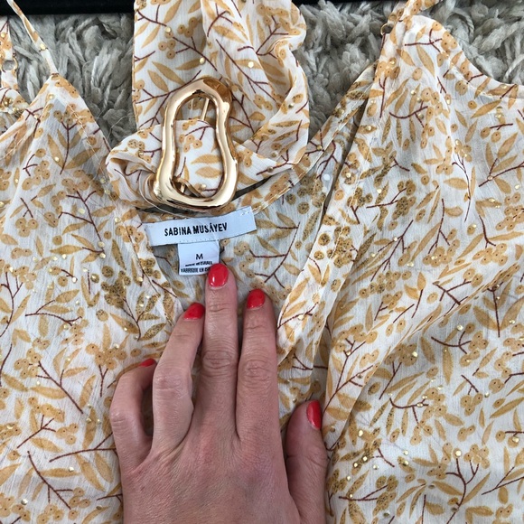 Sabina Musayev Printed Maxi Dress - Picture 2 of 9